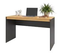ACTUAL DIFFUSION Bureau Chêne et Noir L 135 H 79 P 53.5 cm