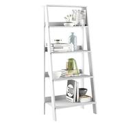 ACTUAL DIFFUSION Etagère Escalier 4 Niches Blanche Largeur 61 Hauteur 140.3 Profondeur 40 cm