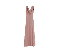 ACTUALEE robe longue en satin femme rose - 40
