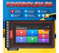 [Actualisation gratuite à vie] Scanner OBD2 KINGBOLEN S6 CAN FD, outil de diagnostic automobile toutes fonctions, 28 fonctions de réinitialisation, lecture automatique du VIN, mise à jour en ligne ALL
