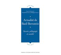 Actualite de basil bernstein - Pur - Presses Universitaires Rennes - broché - Essai