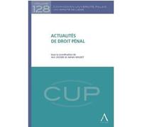 Actualités de droit pénal Collectif (Auteur)