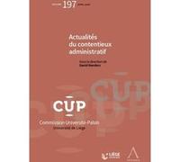 Actualités du contentieux administratif David Renders (Auteur)