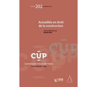 Actualités en droit de la construction - Benoît Kohl - Anthemis - broché - Etude