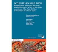 Actualités en droit fiscal