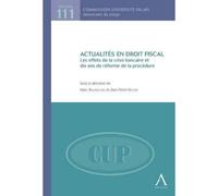 Actualités en droit fiscal - les effets de la crise bancaire et dix ans de réfor Sous la direction de marc bourgeois et jean-pierre bours - bours j.-p. Bourgeois m. - Anthemis - broché - Manuel
