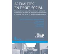 Actualités en droit social