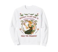 « Actually, I'm Just Here to Hold The Frequency » Boho Energy Sweatshirt