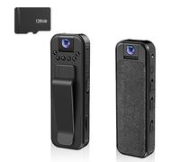 Actualous Body Camera, HD 1080p Rechargeable Mini Body Camera ,Portable BodyCam with Night Vision Police, Wearable Audio Video Recorder for Outdoor, Travel, Law Enforcement (Wi-Fi Model,128G)