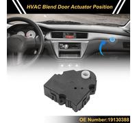Actuateur De Porte De Mélange De Chauffage HVAC De Remplacement Pour Hummer H2 2008-2009 Actuateur A/C Chauffage No.19130388 Actuateur De Porte D'Air Plastique Métal Noir