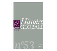 Actuel Marx 2013, n° 53 Histoire globale - Collectif - Puf - broché - Revue