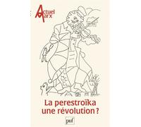 Actuel Marx n° 6 (1989-2) La Pérestroïka, une révolution ? - Collectif - Puf - broché - Revue