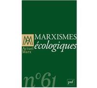 Actuel Marx 2017, n° 61: Marxismes écologiques
