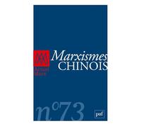 Actuel Marx n° 73 (2023-1): Marxismes chinois