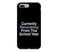 Actuellement en Train de se Remettre de l'année Scolaire, Enseignant d'été Coque pour iPhone 7 Plus/8 Plus