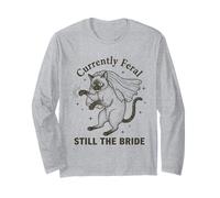 Actuellement Feral Still The Bride Bachelorette Cat Manche Longue