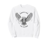 Actuellement Feral Still The Bride Bachelorette Owl Sweatshirt