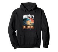 Actuellement Mentally Offshore Good Luck Reaching Me Surf Sweat à Capuche