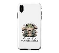 Actuellement trop Penser à la santé mentale du café Grenouille Coque pour iPhone XS Max