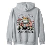 Actuellement trop Penser à la santé mentale du café Grenouille Sweat à Capuche