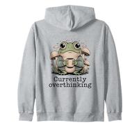 Actuellement trop Penser à la santé mentale du café Grenouille Sweat à Capuche