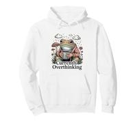 Actuellement trop Penser à la santé mentale du café Grenouille Sweat à Capuche