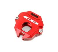 actuion Coque de clé de Moto pour Hon@&da CB125R CB650R CB500X CB500F CB1100 CB1000R Moto Etui Clés Coque Porte-clés Chaîne CB 650R 500X 500F 1000R(Red)