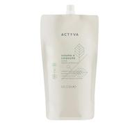 Actyva Après-shampoing pour cheveux fins avec effet volume aux graines de lin sans silicone 500 ml