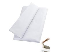 Acual 55 g/m² Tissu Thermocollant Couture, 200 x 100 cm Entoilage Thermocollant Couture, Blanche Non Tissé, Renfort Thermoadhésif pour Projets de Couture et Bricolage