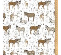 acufactum • Tissu en coton • Amie d'âne • Batteuse Sophia 0,5 m