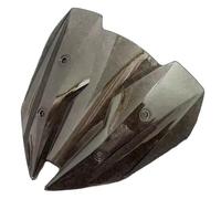 ACUGRPL déflecteur de Vent Convient pour Kawasaki Z300 Z250 2013-2017 Z 300 Convient pour Z 250 Pare-Brise Déflecteurs de Vent Écran Double Bulle Pare-Brise(Smoke)