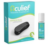 Aculief Maux de Tête, Migraine,Soulagement de la Tension Portable - 1 Paquet (Noir)