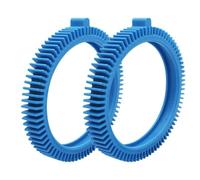 Acunny 2 Pcs Chenilles De Rechange pour Nettoyeur De Piscine pour Nettoyeurs De Piscine Bande De Pneu Avants | Pneus Robot Nettoyeur Piscine Ettoyeurs De Piscine