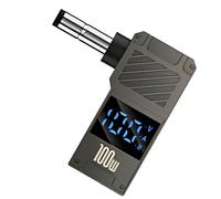 Acunny Adaptateur de charge pour ordinateur portable, affichage numérique de type C DC, 100 W, charge rapide, accessoire informatique pour ordinateurs portables avec port de type C