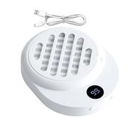 Acunny Appareil pour aspirer la poussière d'ongles, aspirateur de poussière portable, aspirateur sans fil avec filtre réutilisable | pour la manucure et la pédicure avec vernis gel acrylique dans les