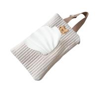 Acunny Baby Wipes Travel Base, Spouchable réutilisable - Sac de voyage de distributeur de tissus en papier portable - Étui du support anti-poussière, sac de tissu poussette pour la main, le visage, le