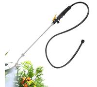 Acunny Barre de pulvérisation électrique extensible en acier inoxydable - Accessoire d'arrosage léger pour pelouse, légumes et jardinage