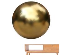 Acunny Boule en acier inoxydable poli miroir - Boule creuse réfléchissante - Boules de bassin flottantes - Sans couture - Boule décorative creuse - Pour jardin, extérieur - Décoration de rue