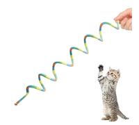 Acunny Cat Spring Toys for Indoor Cats, Kitten Spring Toys - Jouet en Boucle de Chaton en Peluche pour Le soulagement de l'ennui,Small Race Hunting Interactive Chewing Game Boredom Buster