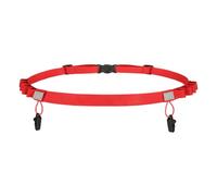 Acunny Ceinture de Course pour numéros de départ, Porte-numéro de Course - Ceinture Ventrale élastique pour Les compétitions en Plein air, Rouge, Voir Description, Voir Description
