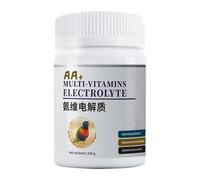Acunny Complément de croissance pour perroquets - Complément alimentaire bio pour calopsittes - Fournitures de santé des oiseaux pour la prévention digestive - Friandises - Nourriture pour cage à eau