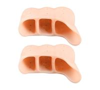 Acunny Coussinets d'orteils pour chaussures en dentelle, manches à trois trous, une paire de demi-coussins, pour les femmes et les filles pour la pratique du ballet, la danse, la compétition, la