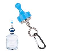 Acunny Crochet magnétique puissant - Crochet de charge solide avec - Cintre de camping - Pour voyage, extérieur, cuisine, barbecue, porte, réfrigérateur, plafond, armoire, penderie