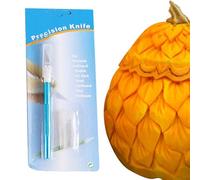 Acunny Cutter d'artisanat, coupe-art - Grattoir portable précis non glissé multifonctionnel avec 5 recharge,Outil d'incicisation d'argile, couteaux de travail en argile pour le scrapbooking,
