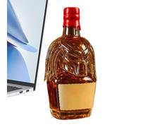 Acunny Décanteur d'alcool 300 ml - Bouchon hermétique avec design 3D - Récipient vide pour boissons, caves à vin, sociétés et utilisation commerciale