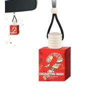 Acunny Diffuseur de parfum de voiture - Diffuseur de parfum de Noël pour véhicule - Aromathéorie pour l'intérieur - Pendentif miroir - Boule parfumée - Cadeau pour voyage hommes femmes - Ambiance de