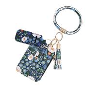 Acunny Étui pour cartes de crédit avec motif floral, étui pour carte d'identité, multi-usages, étui pour cartes de voyage mignon, petit étui pour cartes de crédit, étui pour cartes de crédit, mince,