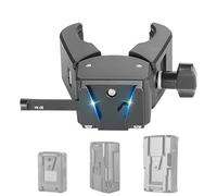 Acunny Fixation V - Attache à Verrouillage V - Pince Crabe Support Portable pour Opérateurs de Caméra Documentaire Créateurs de Contenu Cinéastes Indépendants Studio,Caméra