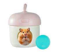 Acunny Hamster Hideaway, Hamster Hut | Cool en céramique Mignon Grotte de Hamster au Gland - Décor d'habitat des Petits Animaux, décoration de Cage Unique, Accessoires de Cage à Glace pour Hamster