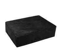 Acunny Housse de protection pour tourne-disque | Housse de protection anti-poussière en tissu pour systèmes audio stéréo équipement de musique Home Studio DJ, Noir , Voir description, Voir description